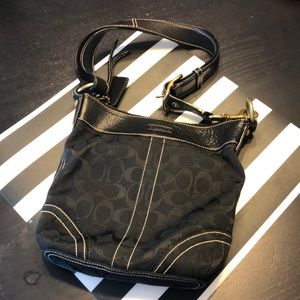 Coach black purse